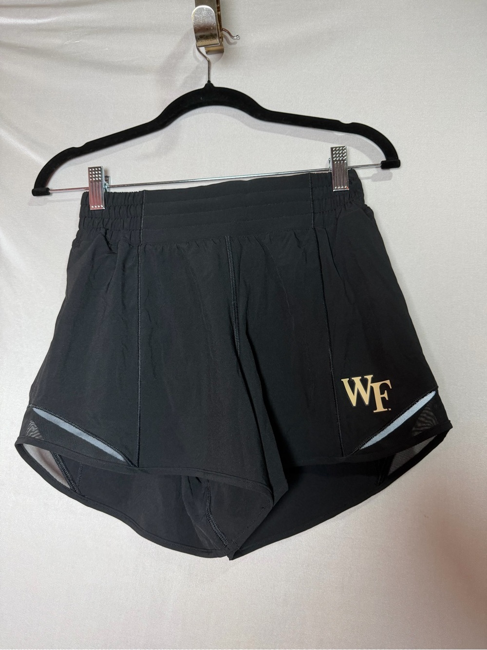 lululemon athletica Black Women's Athletic Shorts with WF Logo